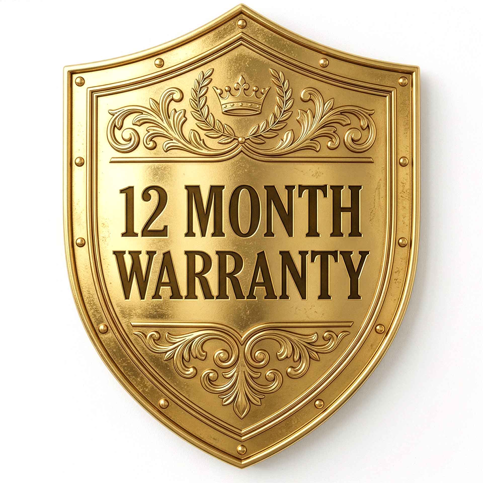 12 Month Warranty